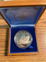 1977 SINGAPORE 10 DOLLARS SILVER PROOF COIN