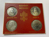 SOUVENIR VATICANO 11 VATICAN COINS