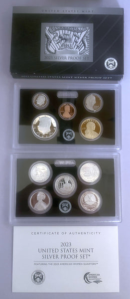 2023 United States Mint Silver Proof Set in Orig Gvt Packaging with  COA