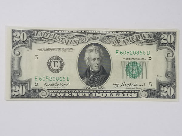 Series 1950B Twenty Dollar Federal Reserve Note (GEM CU) [Richmond]