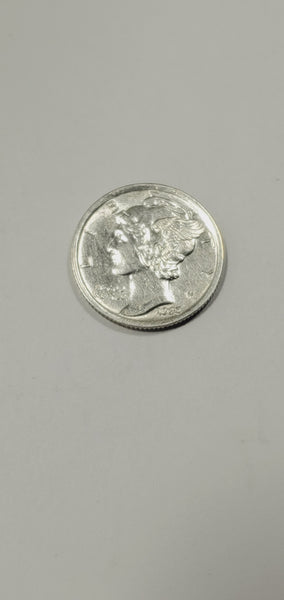 Online Special - 1923 Mercury Dime with Full Split Bands (FSB)