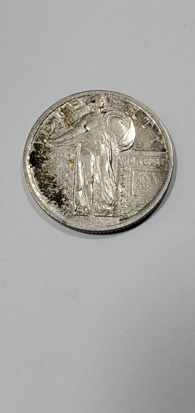 Online Special - Cleaned 1920 Standing Liberty Quarter