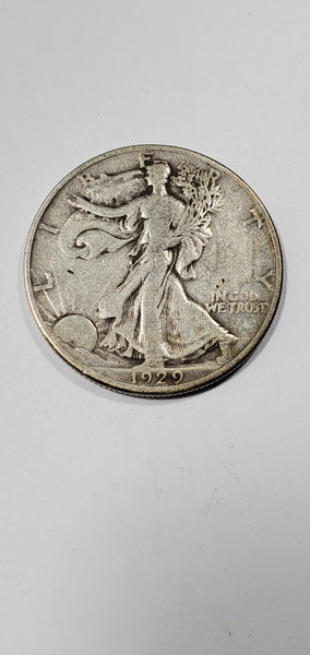 Online Special - 1929-S Silver Walking Liberty Half Dollar