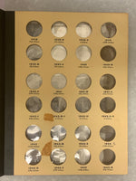 Empty Library of Coins - Jefferson Head Nickels 1938-  Coin Album-Excellent Shape*