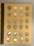 Empty Library of Coins - Jefferson Head Nickels 1938-  Coin Album-Excellent Shape*