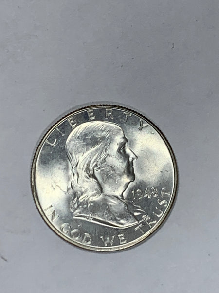 Online Special - High Grade 1948 Silver Franklin Half Dollar