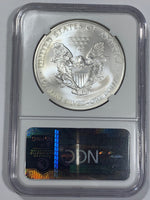 2013(S) NGC MS 69 American Silver Eagle Struck At San Francisco Mint