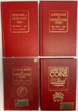 Lot of 4 (28, 33, 45, 50 Editions) A Guide Book of United States Coins-Red Books